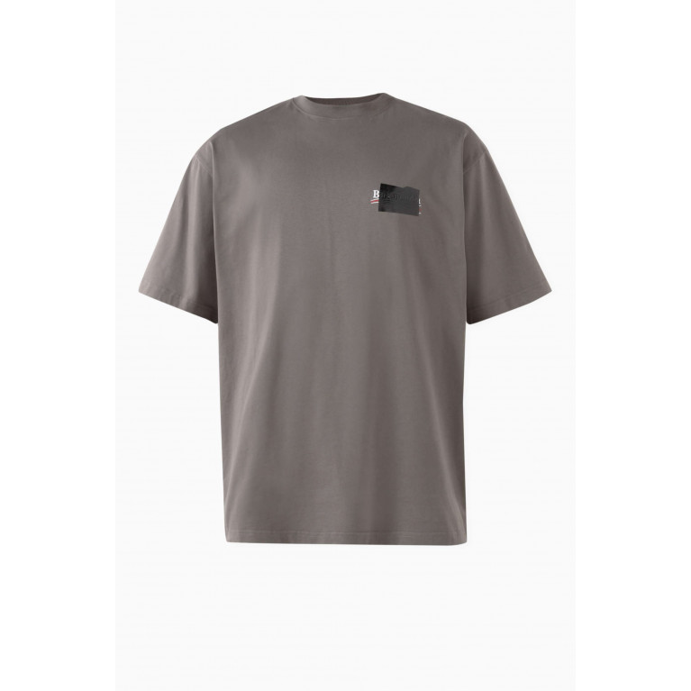 Balenciaga - Logo Large Fit T-shirt in Cotton Jersey