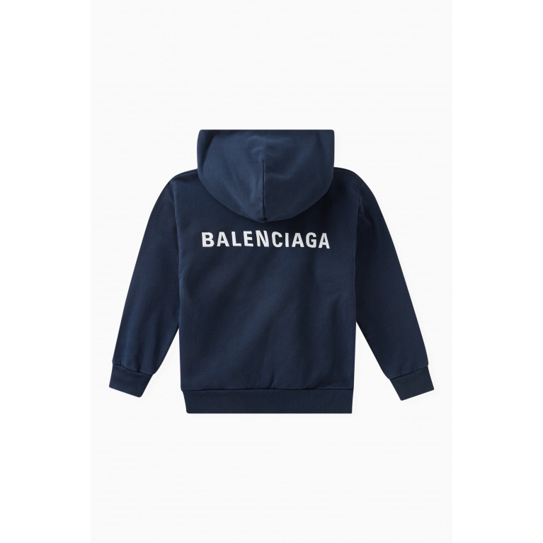 Balenciaga - Logo Hoodie in Cotton-jersey