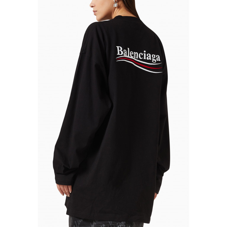 Balenciaga - Oversized T-shirt in Cotton Jersey