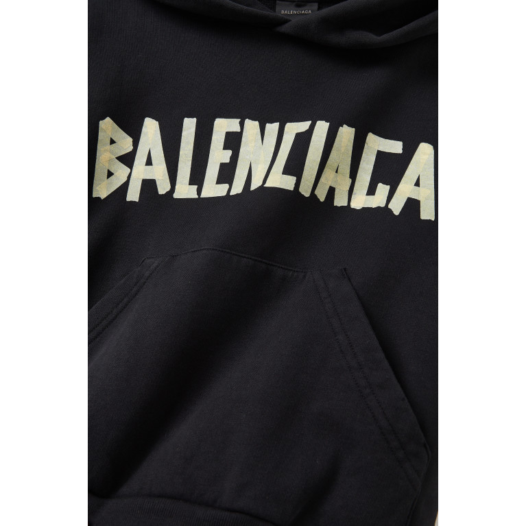 Balenciaga - Tape Type Hoodie in Cotton