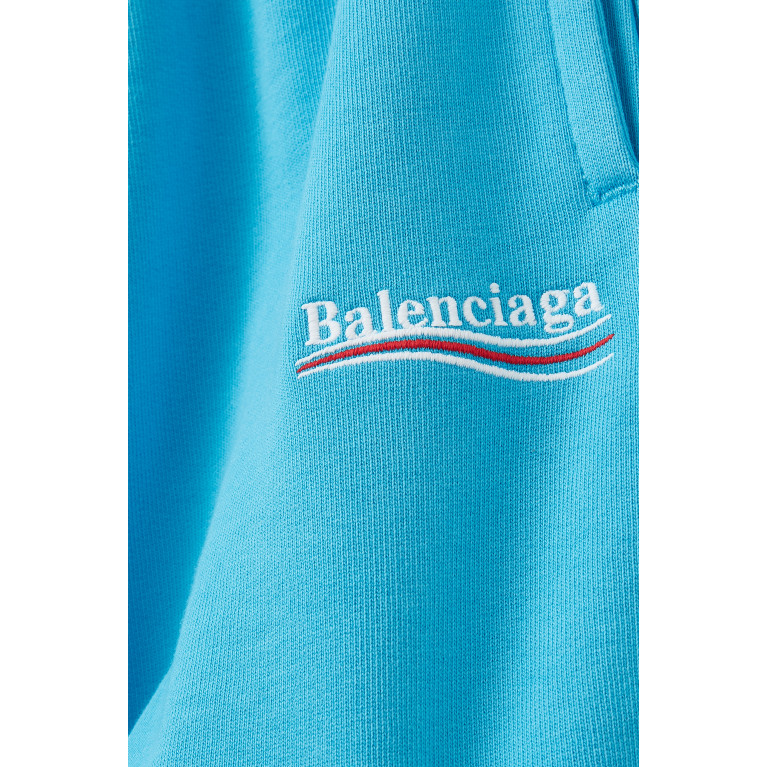 Balenciaga - Political Campaign Jogging Shorts in Cotton Jersey