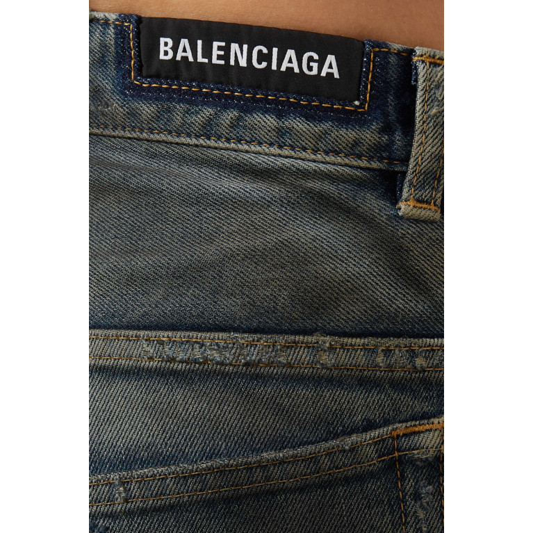 Balenciaga - Ripped Medium-fit Jeans