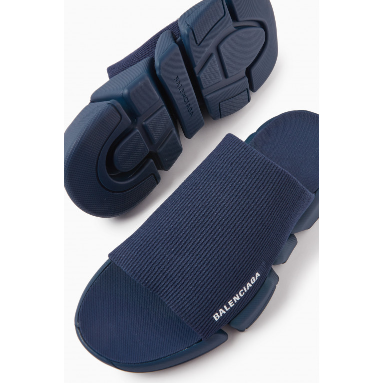 Balenciaga - Speed 2.0 Slides in Recycled Knit