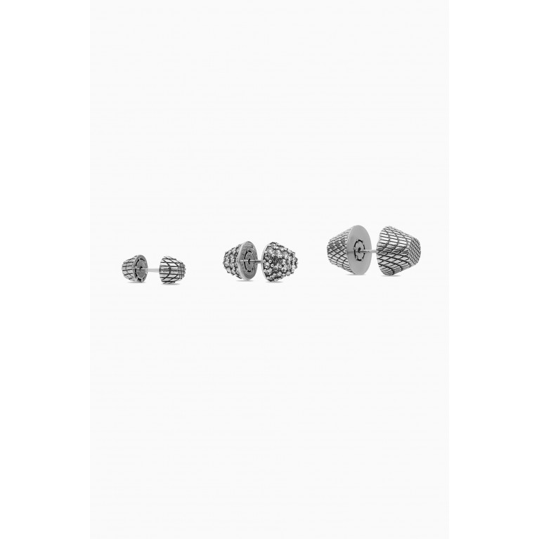 Balenciaga - Cagole Earring Set in Metal