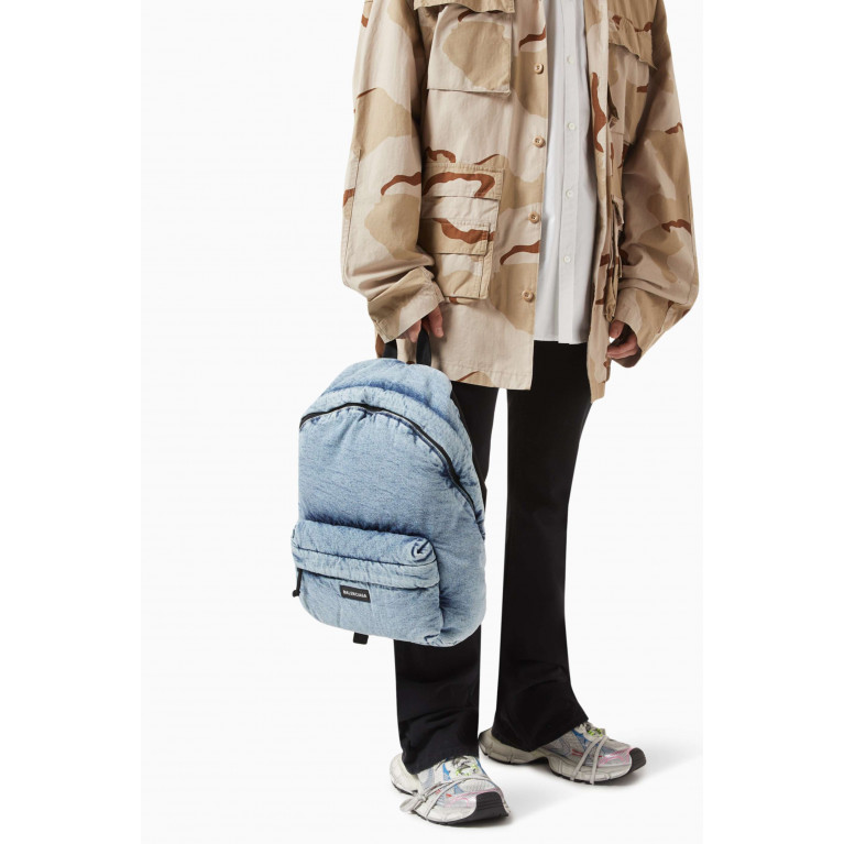 Balenciaga - Explorer Backpack in Denim