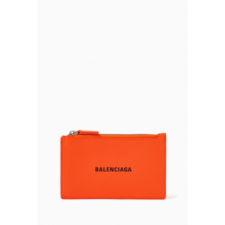 Balenciaga - Cash Long Coin & Card Holder in Calfskin