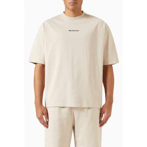 Balenciaga - Logo Medium-fit T-shirt in Cotton-jersey