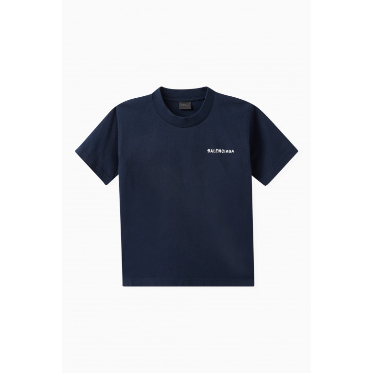 Balenciaga - Logo T-shirt in Cotton-jersey