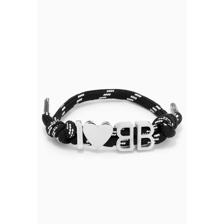 Balenciaga - I Love BB Bracelet in Brass