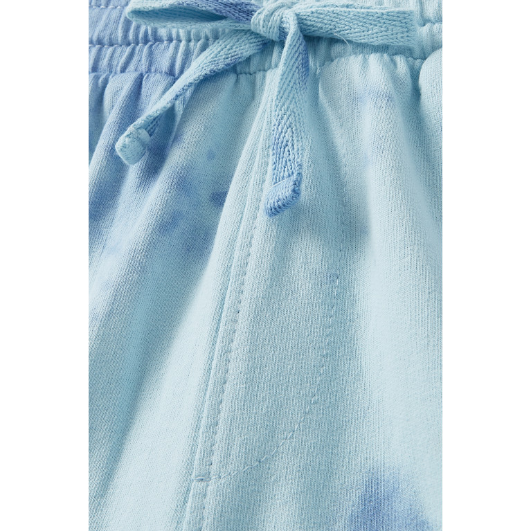 NASS - Tie-dye Drawstring Shorts in Cotton