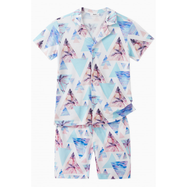 NASS - Graphic Print Shirt in Cotton