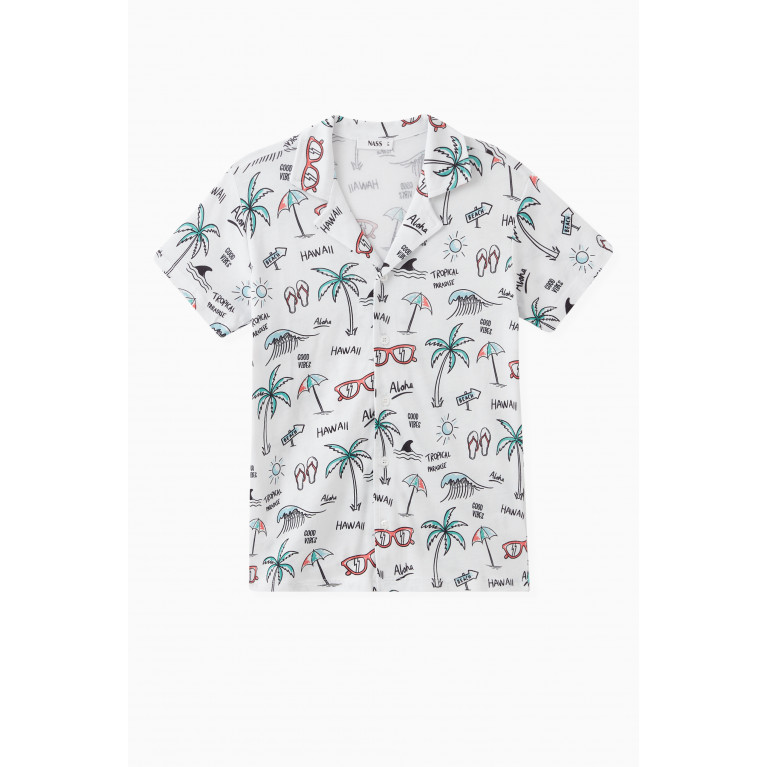NASS - Graphic Print Shirt in Cotton