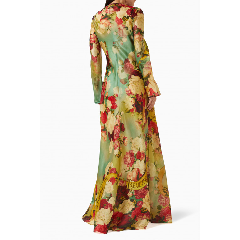 Zimmermann - Wonderland Bias Maxi Dress in Silk-satin