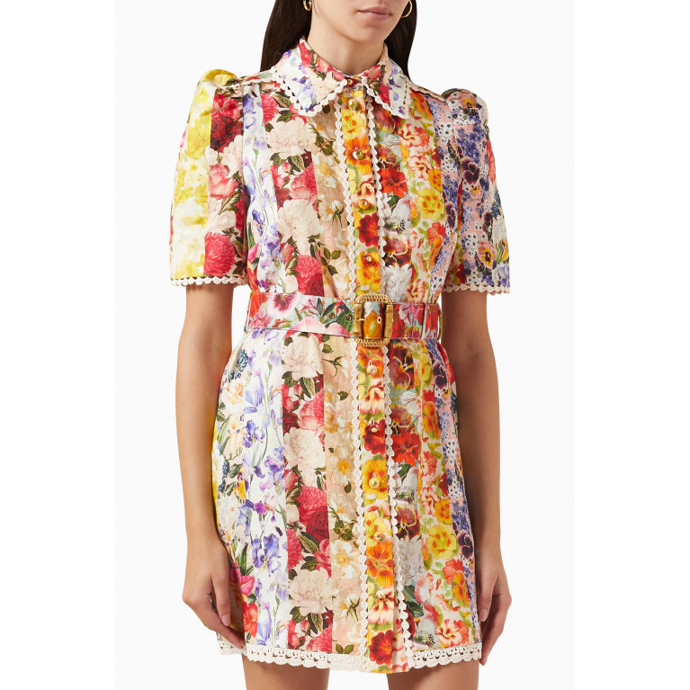 Zimmermann - Wonderland Shirt Dress in Linen