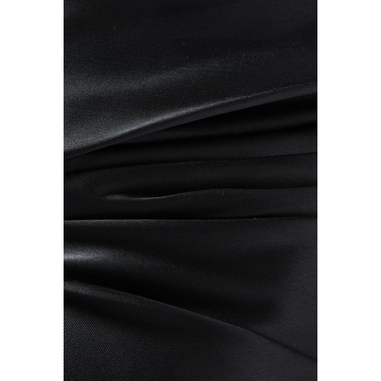 Solace London - Alba Maxi Dress Black