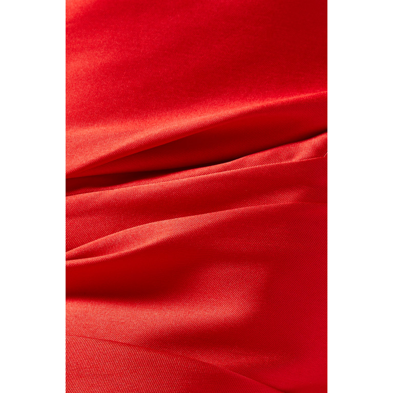 Solace London - Alba Maxi Dress Red
