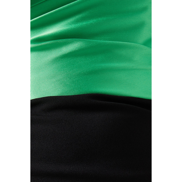 Solace London - Selia Maxi Dress Green