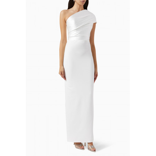 Solace London - Selia Maxi Dress White