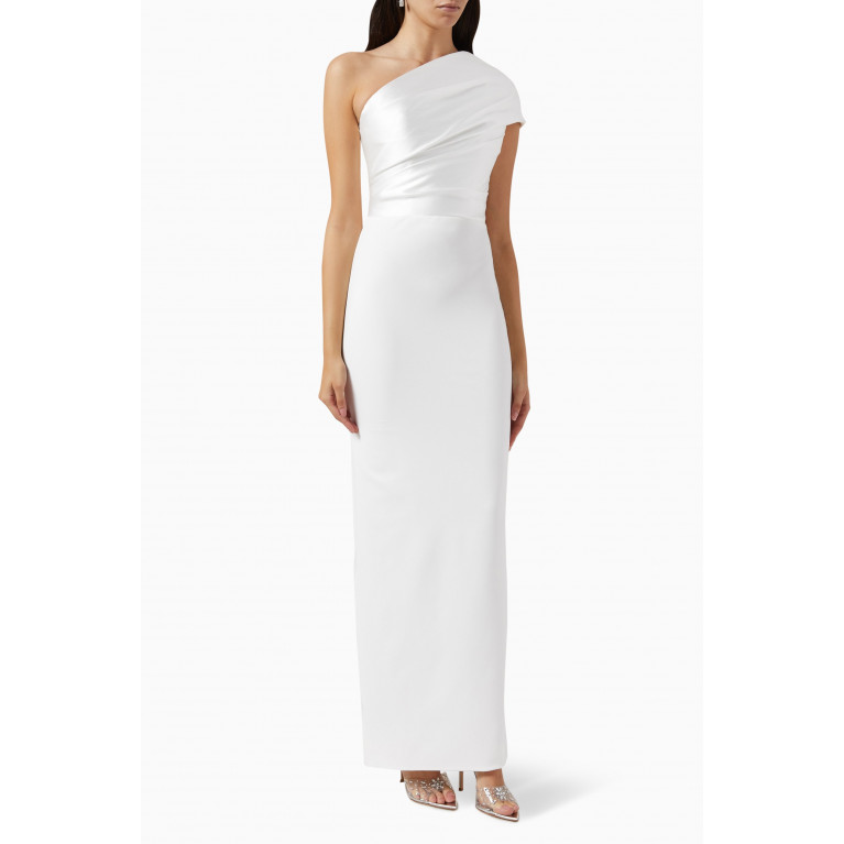 Solace London - Selia Maxi Dress White