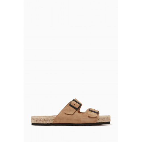 Manebi - Nordic Sandals in Leather & Suede