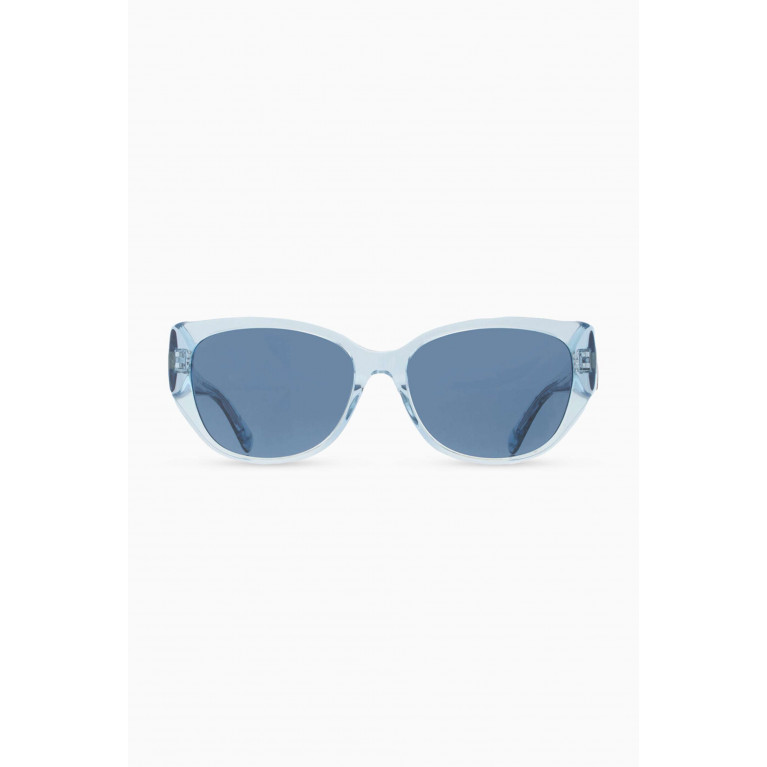 Coach - D-frame Sunglasses in Acetate Blue