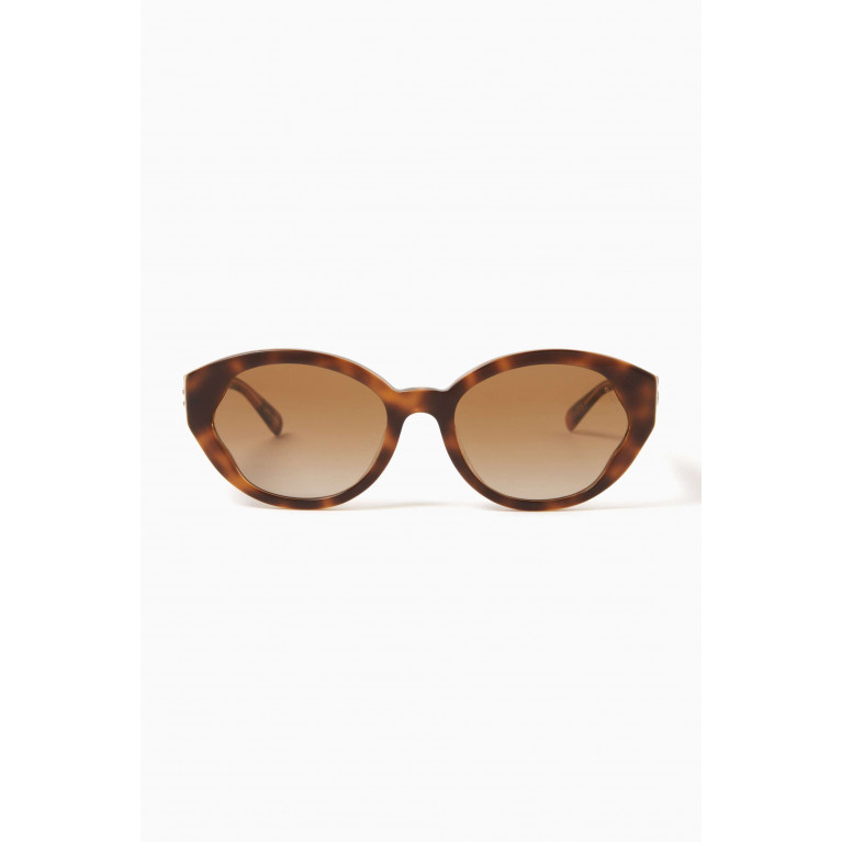 Coach - Cat-eye Sunglasses in Acetate Brown