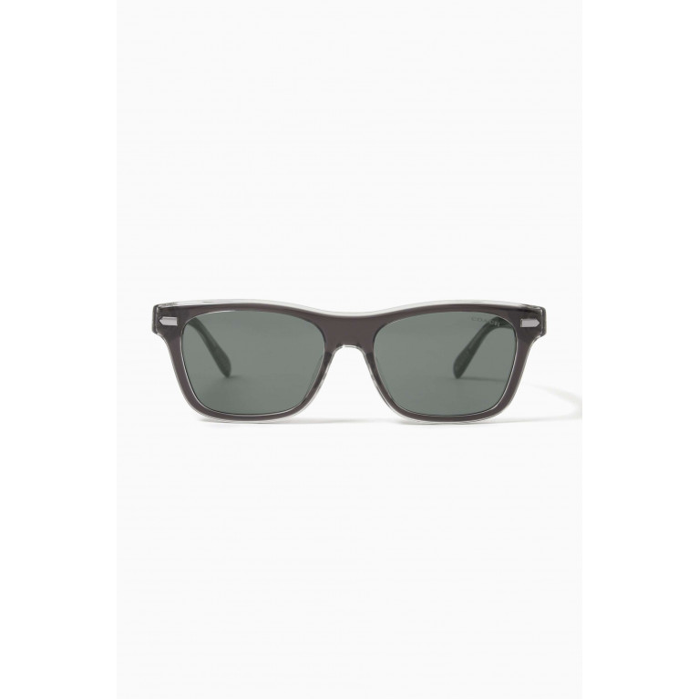 Coach - D-frame Sunglasses in Acetate Black