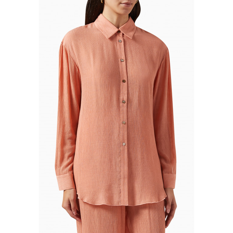 Significant Other - Naomi Shirt in Crinkled Viscose-blend