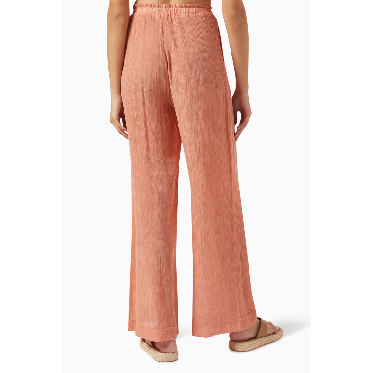 Significant Other - Naomi Pants in Crinkled Viscose-blend