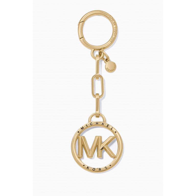 MICHAEL KORS - Logo Circle Charm Key Fob