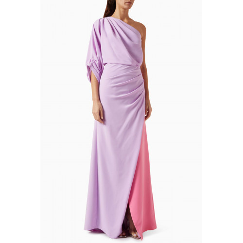NASS - One-shoulder Gown Multicolour