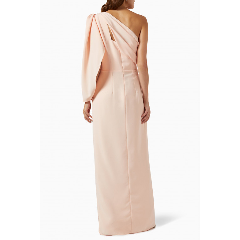 NASS - One-shoulder Gown Pink