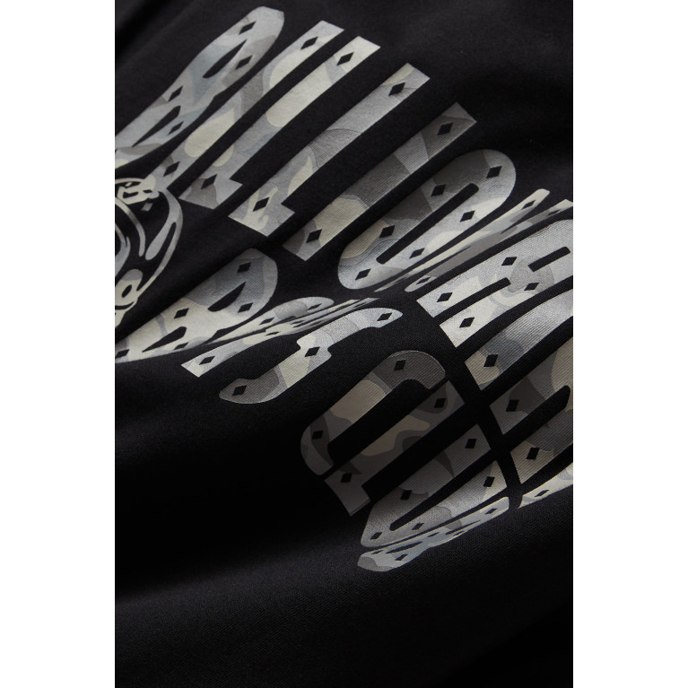 Billionaire Boys Club - Camo Arch Logo T-shirt in Cotton-jersey Black