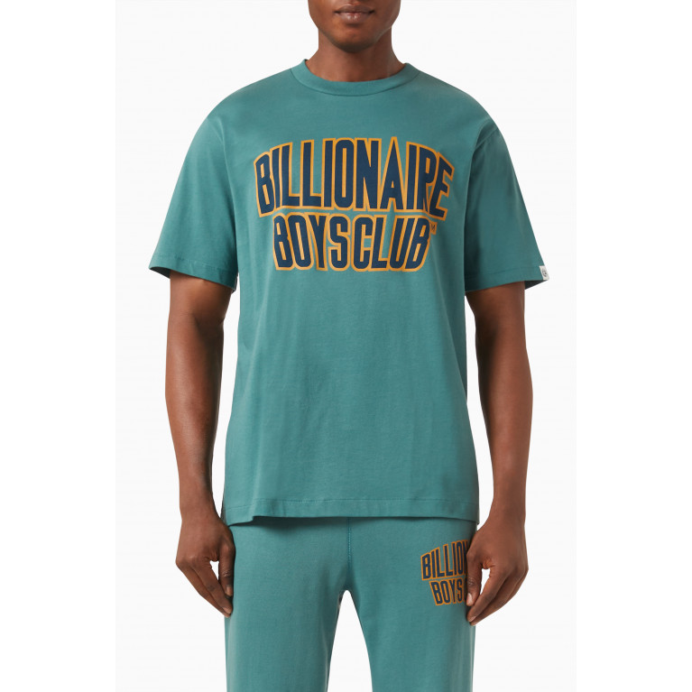 Billionaire Boys Club - Campus Logo T-shirt in Cotton-jersey Green