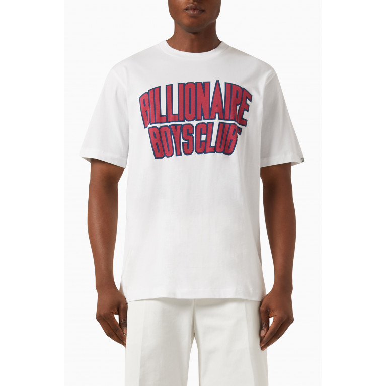 Billionaire Boys Club - Campus Logo T-shirt in Cotton-jersey White