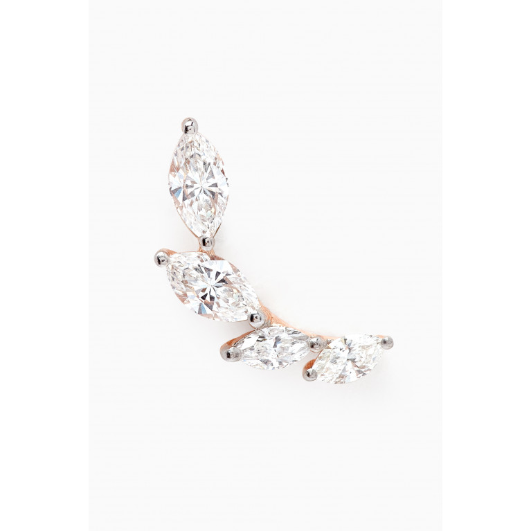 Kismet By Milka - Harlow Diamond Single Earring in 14kt Rose Gold