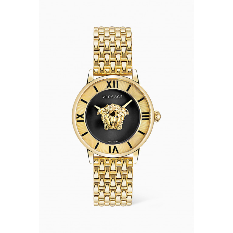 Versace - La Medusa Quartz Stainless Steel Watch, 38mm