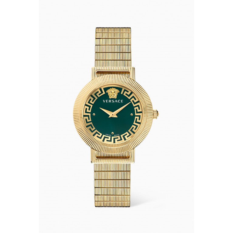 Versace - Greca Chic Quartz Stainless Steel Watch, 36mm