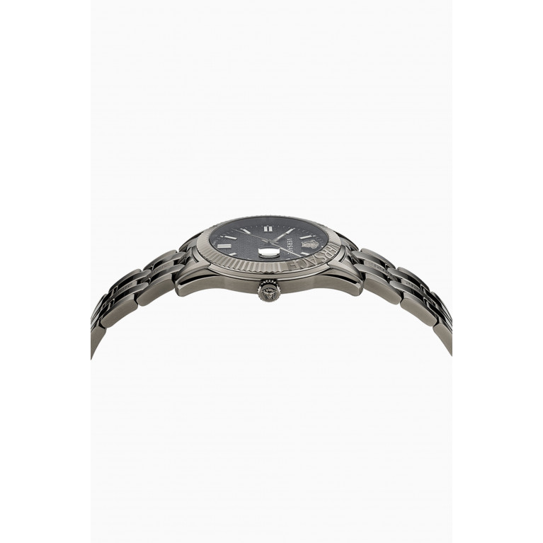 Versace - Greca Time Quartz Stainless Steel Watch, 41mm