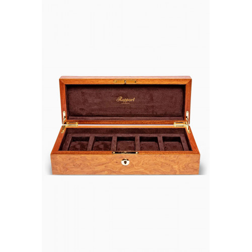 Rapport - Burr Heritage Watch Collector Box in Wood