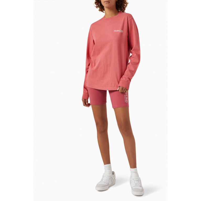 Sporty & Rich - Health Club Sweatshirt in Cotton