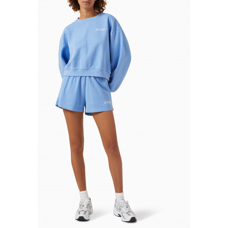Sporty & Rich - Rizzoli Shorts in Cotton