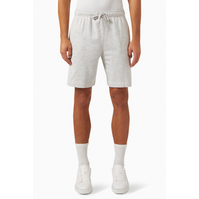 Calvin Klein - Logo Gym Shorts in Cotton Terry Grey