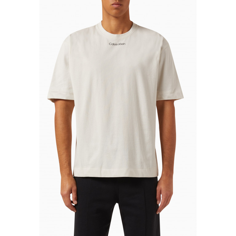 Calvin Klein - Logo Gym T-shirt in Cotton-blend