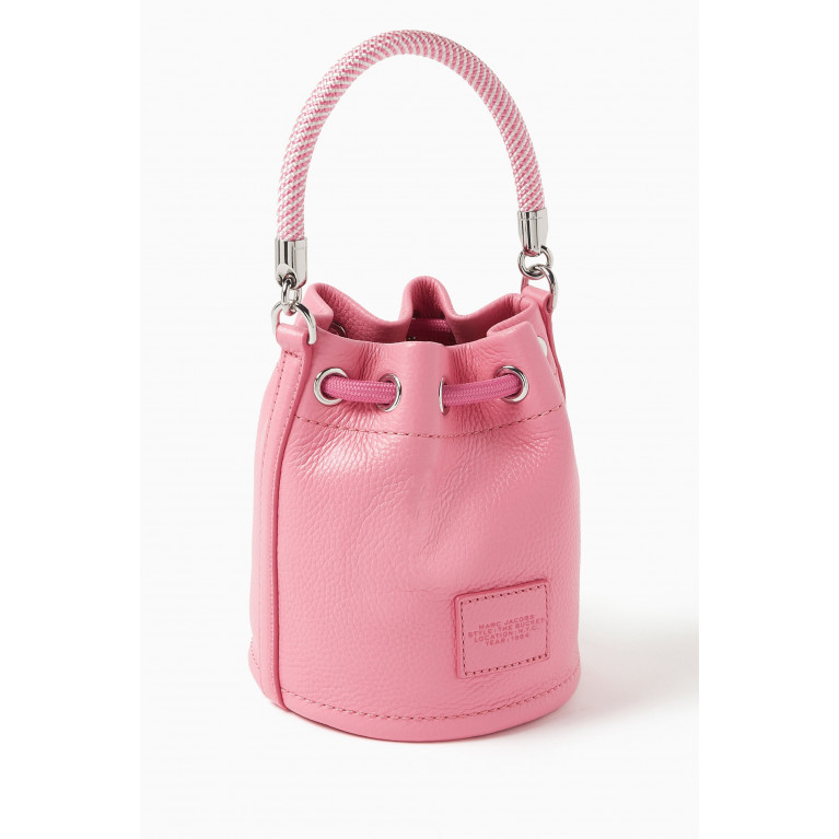 Marc Jacobs - The Micro Bucket Bag in Grain Leather Pink