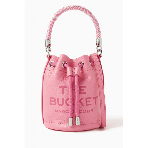 Marc Jacobs - The Micro Bucket Bag in Grain Leather Pink