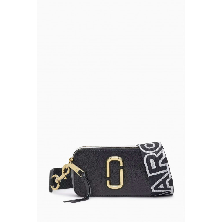 Marc Jacobs - The Snapshot Camera Crossbody Bag in Leather Black