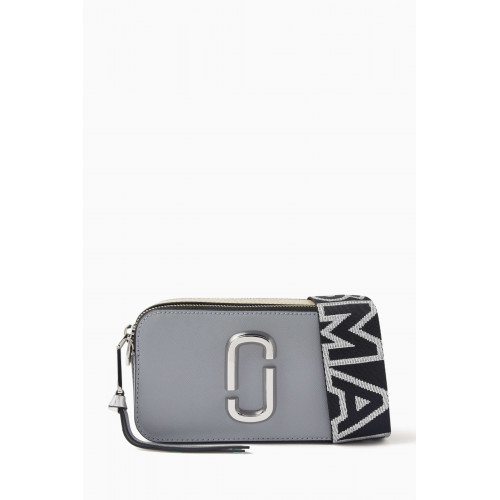 Marc Jacobs - The Snapshot Camera Crossbody Bag in Leather Grey