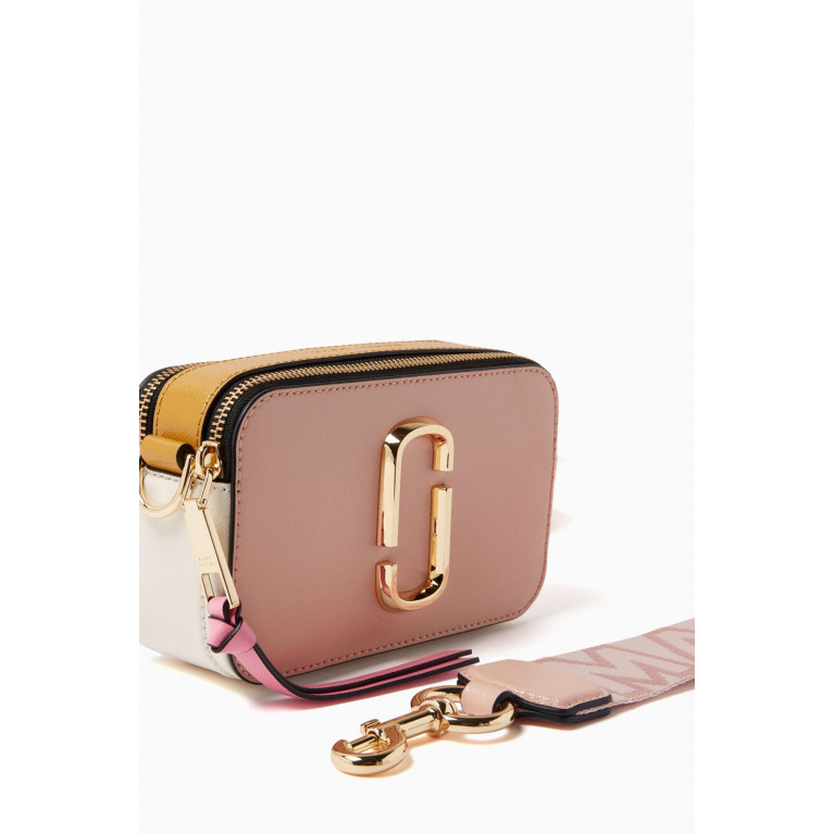 Marc Jacobs - The Snapshot Camera Crossbody Bag in Leather Pink