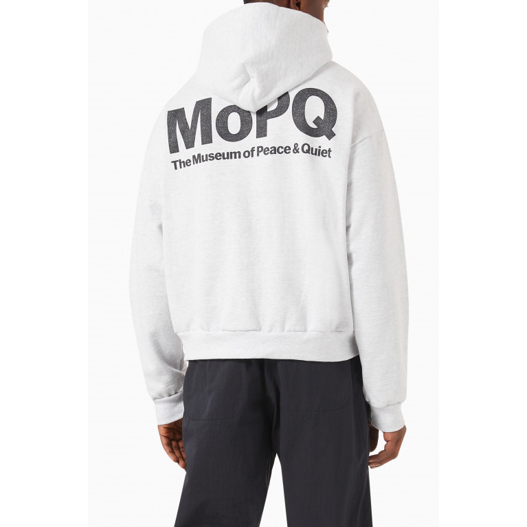 Museum of Peace & Quiet - Contemporary Museum Hoodie in Cotton Jersey